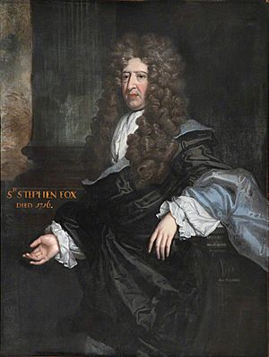 Archivo:Sir Stephen Fox (1627–1716) by John James Baker