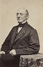 William Lloyd Garrison, abolitionist, journalist, and editor of The Liberator LCCN2017660623 (cropped).jpg