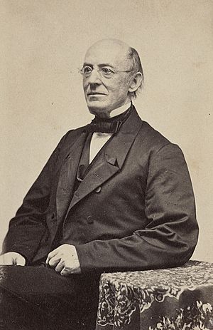 William Lloyd Garrison, abolitionist, journalist, and editor of The Liberator LCCN2017660623 (cropped).jpg