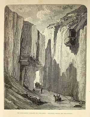 Archivo:"Les Gargantas (gorges) de Pancorbo- ancienne route des diligences" (19929368692)