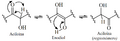 Acyloin tautomerism mecanism