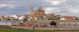 Alborea, vista panorámica desde el sur de la población.jpg