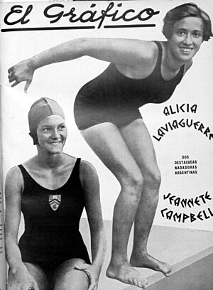Archivo:Alicia Laviaguerre y Jeannete Campbell - El Gráfico 610