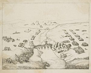 Archivo:Battle-of-bothwell-bridge-1679