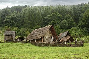 Archivo:Celtic settlement-Open-Air Archaeological Museum Liptovska Mara - Havranok, Slovakia