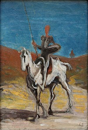 Archivo:Don Quichotte Honoré Daumier