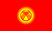 Bandera de República Kirguisa