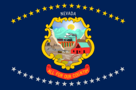 Flag of Nevada (1915–1929)