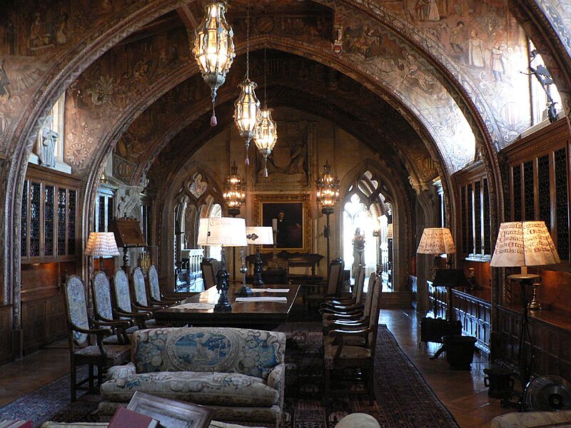 Hearst Castle Gothic Study p1080553