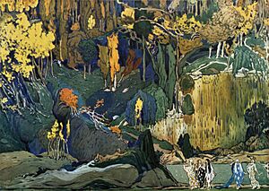 Archivo:L'après-midi d'un faune by L.Bakst 01