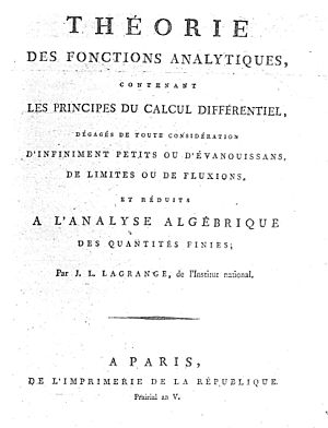 Archivo:Lagrange - Théorie des fonctions analytiques, an V 1797 - 1351852