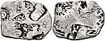 Archivo:Magadha kingdom coin Circa 350 BC AR Karshapana