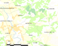 Map commune FR insee code 64416