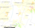 Map commune FR insee code 85117