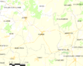 Map commune FR insee code 89283