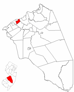 Map of Burlington County highlighting Edgewater Park Township.png