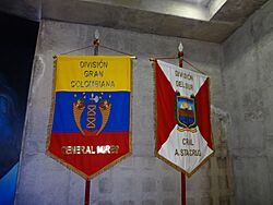 Militar la Cima de la Libertad, Quito (interior), flags. pic. aa01a5.jpg