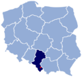 POL Żywiec map
