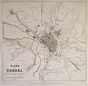 Archivo:Plano de Teruel (1881)