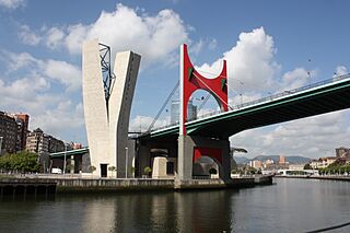 Puente de La Salve, Bilbao, July 2010 (07).JPG