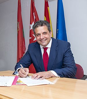 Archivo:Ramón Jurado Rodríguez, Alcalde de Parla desde 2019 a la actualidad. 