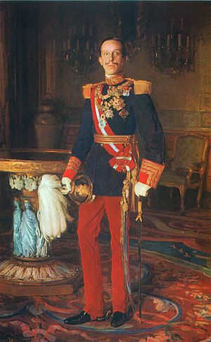 Archivo:Retrato de Alfonso XIII. Palacio del Senado de España