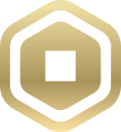 Robux 2019 Logo gold