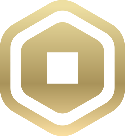 Robux 2019 Logo gold