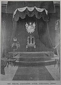 Archivo:Royal Throne of Tonga, 1900, Auckland Weekly News