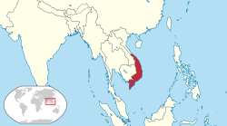 South Vietnam in its region.svg