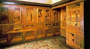 Archivo:Studiolo Montefeltre