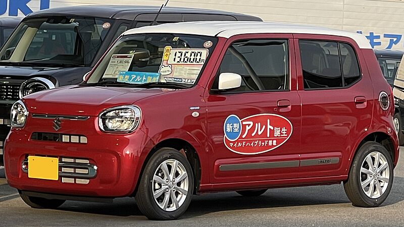 Suzuki ALTO HYBRID X (front)
