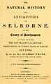 White's Selborne 1813 title page (detail)