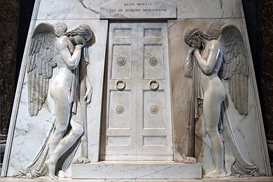Archivo:0 Monument funéraire des derniers Stuarts - Basilique St-Pierre - Vatican (1)