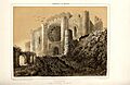 1853, Recuerdos y bellezas de España, Castilla la Nueva, tomo II, Calatrava, restos del castillo convento