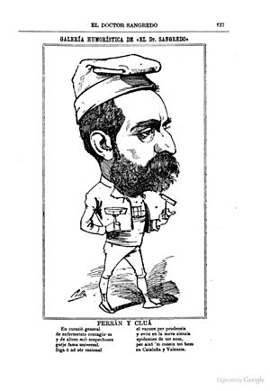 Archivo:1885-05-01, El Dr. Sangredo, Ferrán y Cluá, Cilla