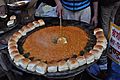 A Pav Bhaji stand at Chandni Chowk, Delhi