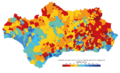 Andalucía crecimiento 2008-2018