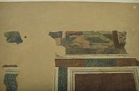 Archivo:Andrea del castagno, piedo della francesca, domenico veneziano e alesso baldovinetti, resti di affreschi di s.agidio con storie della vergine 02