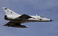 Archivo:Argentina Air Force Dassault Mirage IIIEA Lofting-2