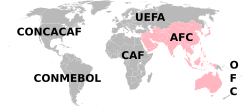 Archivo:Asian Football Confederation member associations map