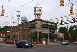 Clock tower - Plain City, Ohio.jpg
