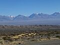 Cordillera de Olivares, los Andes en San Juan, Argentina