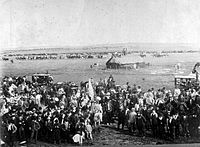 Archivo:Desfile militar de Aparicio Saravia el 30 de marzo de 1903
