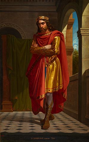 Archivo:Don Rodrigo, rey de los visigodos (Museo del Prado)