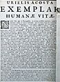 Exemplar Humanae Vitae, Uriel Acosta