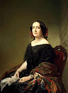 FEDERICO DE MADRAZO -Gertrudis Gómez de Avellaneda (Museo Lázaro Galdiano, 1857).jpg
