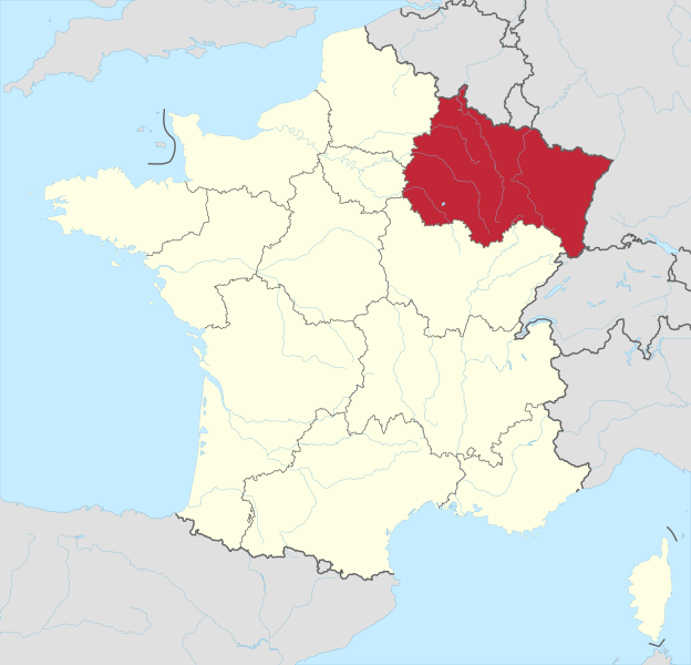 Grand Est in France 2016
