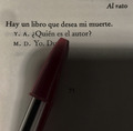 Hay un libro que desea mi muerte, Isaías Griñolof