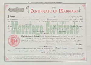 Archivo:Houghton MS Am 1541.9 (119) - Roosevelt marriage certificate